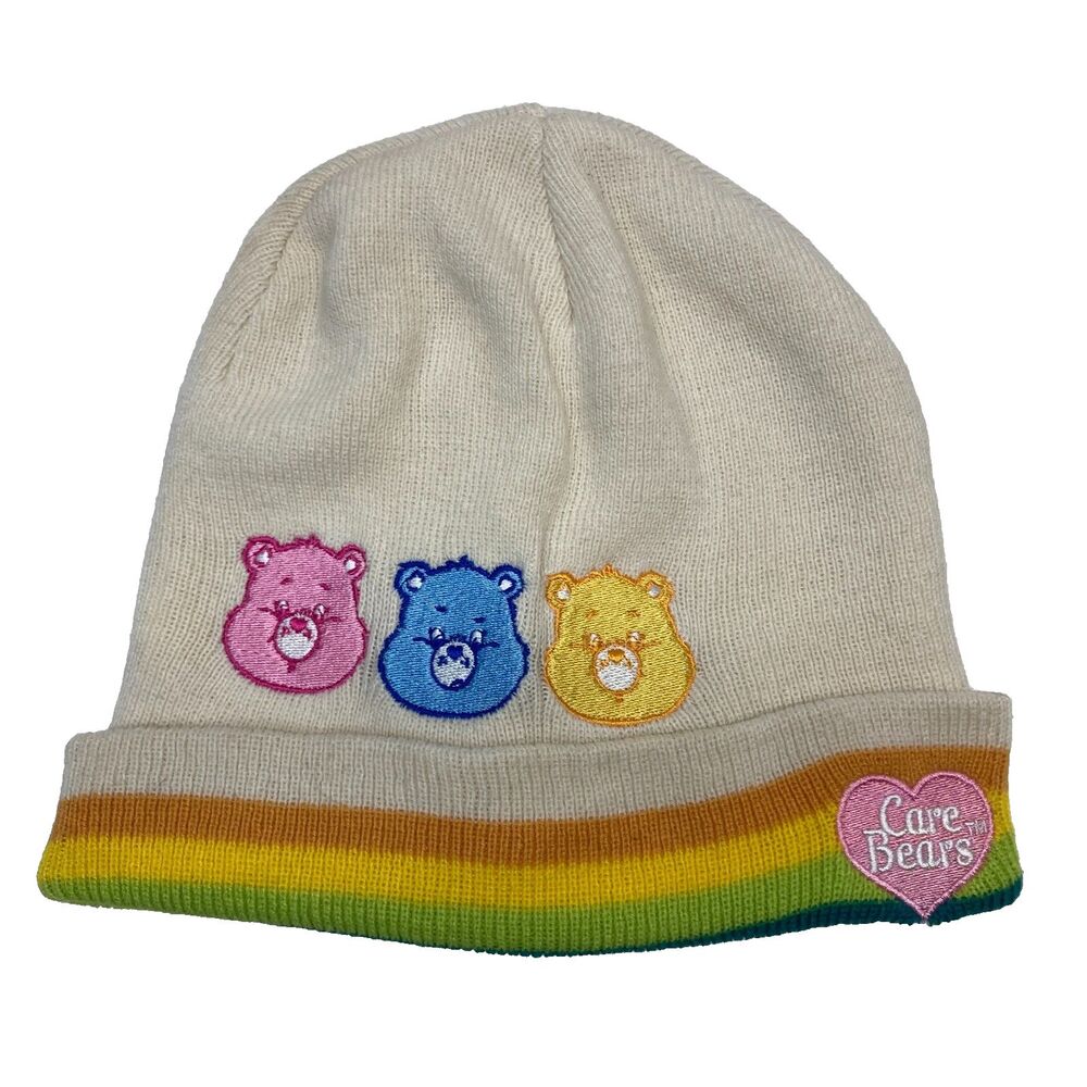 Care Bears Beanie 2023 Cheer Funshine Grumpy Bear Cap Hat Fits Most